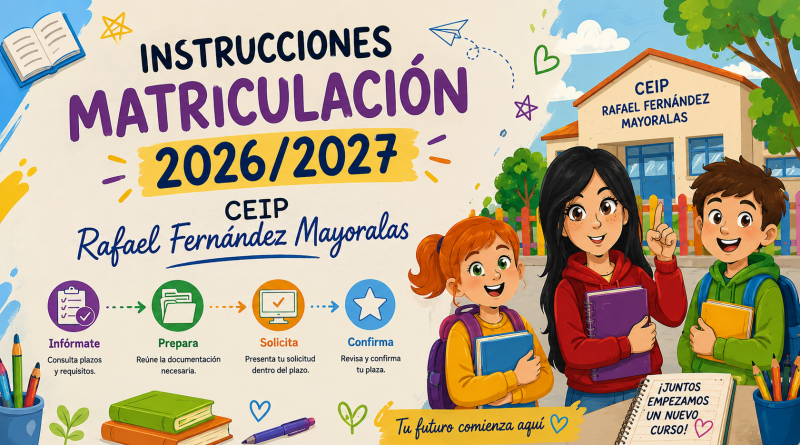 Instrucciones Matriculación 2026-2027.